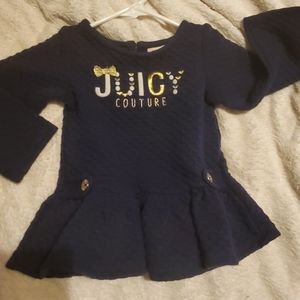 Juicy Couture navy blue set 24 months